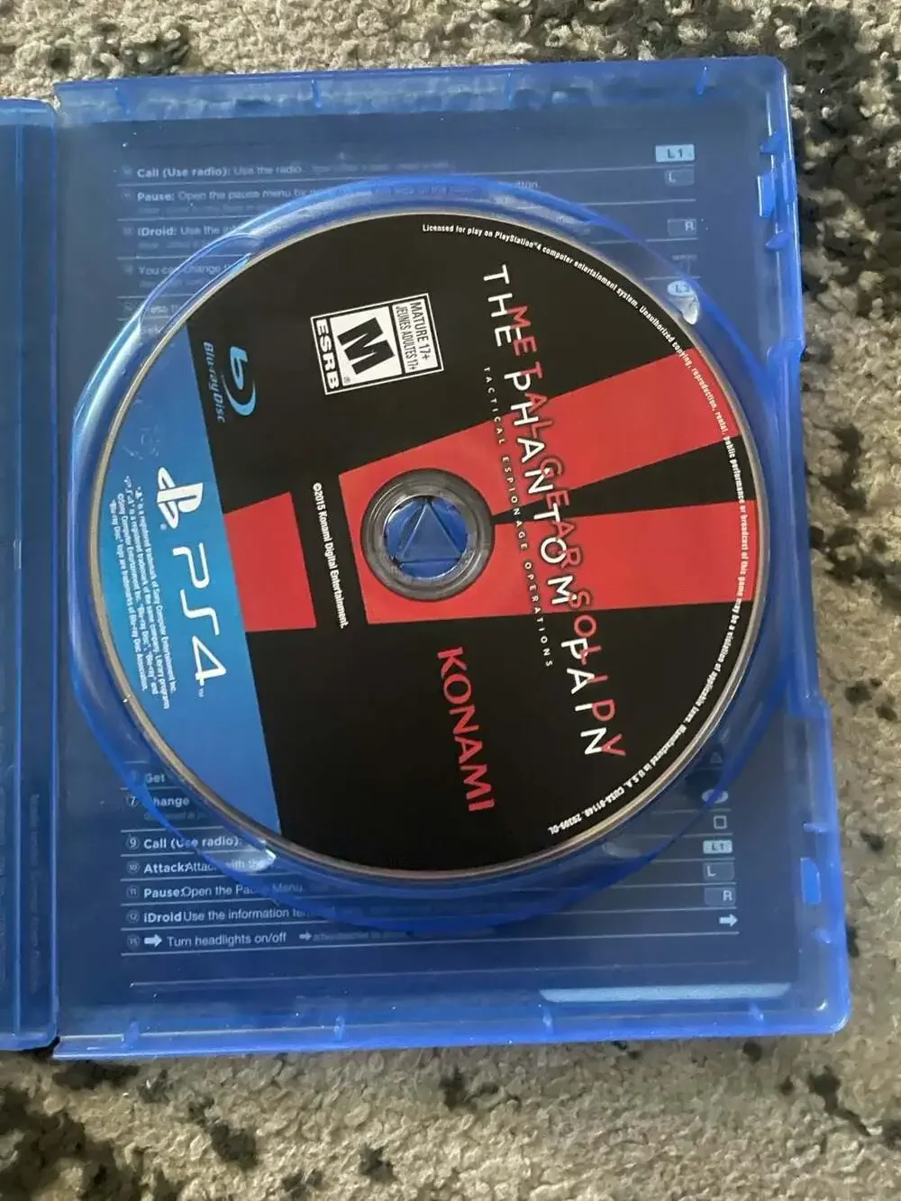 Metal Gear Solid V: The Phantom Pain for PlayStation 4